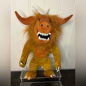 Toy Factory Behemoth 18" Plush Hairy Mutant ALF Minotaur Creature Monster Kaiju